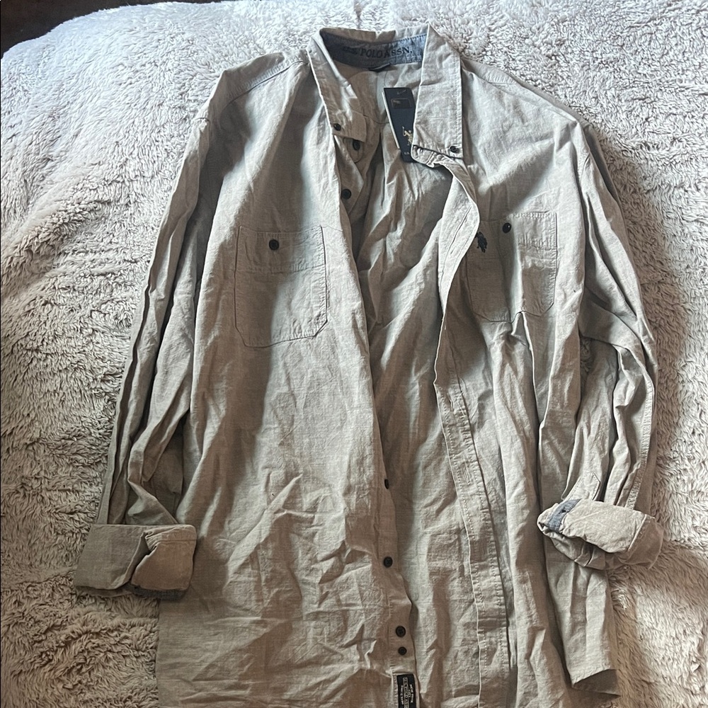 Men’s button down shirt